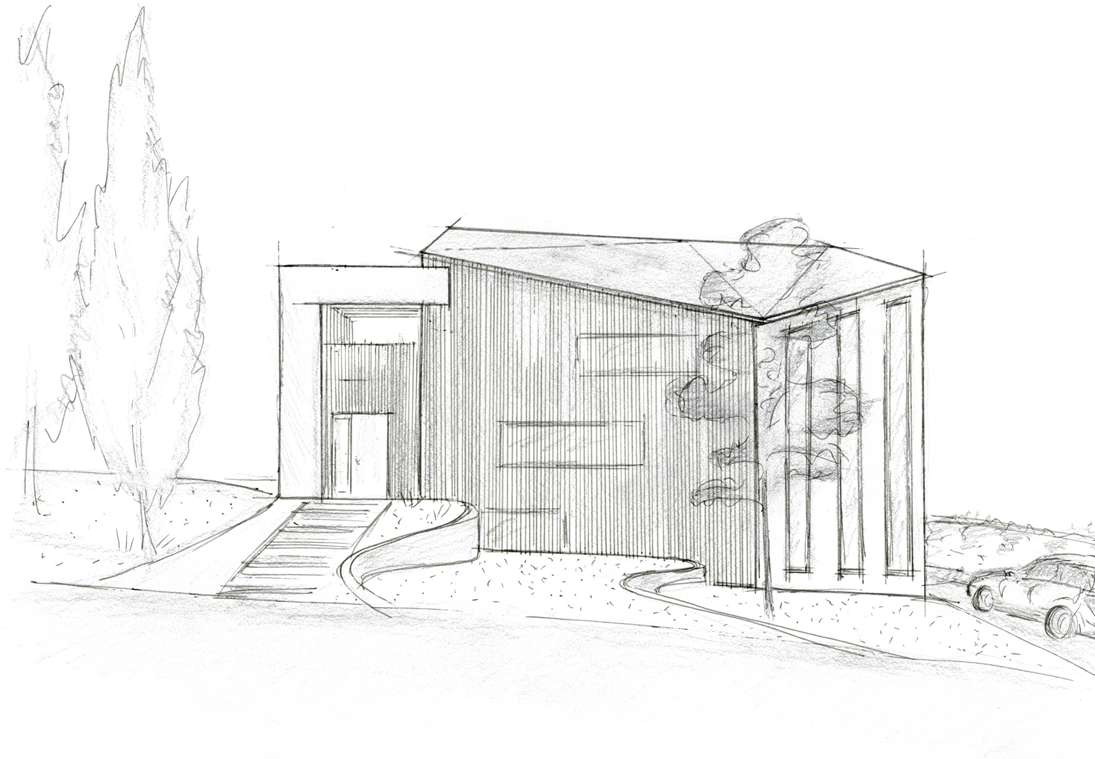 Villa mit Seeblick